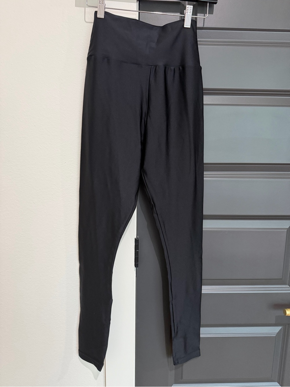 American Apparel Black High-Waist Kids Leggings